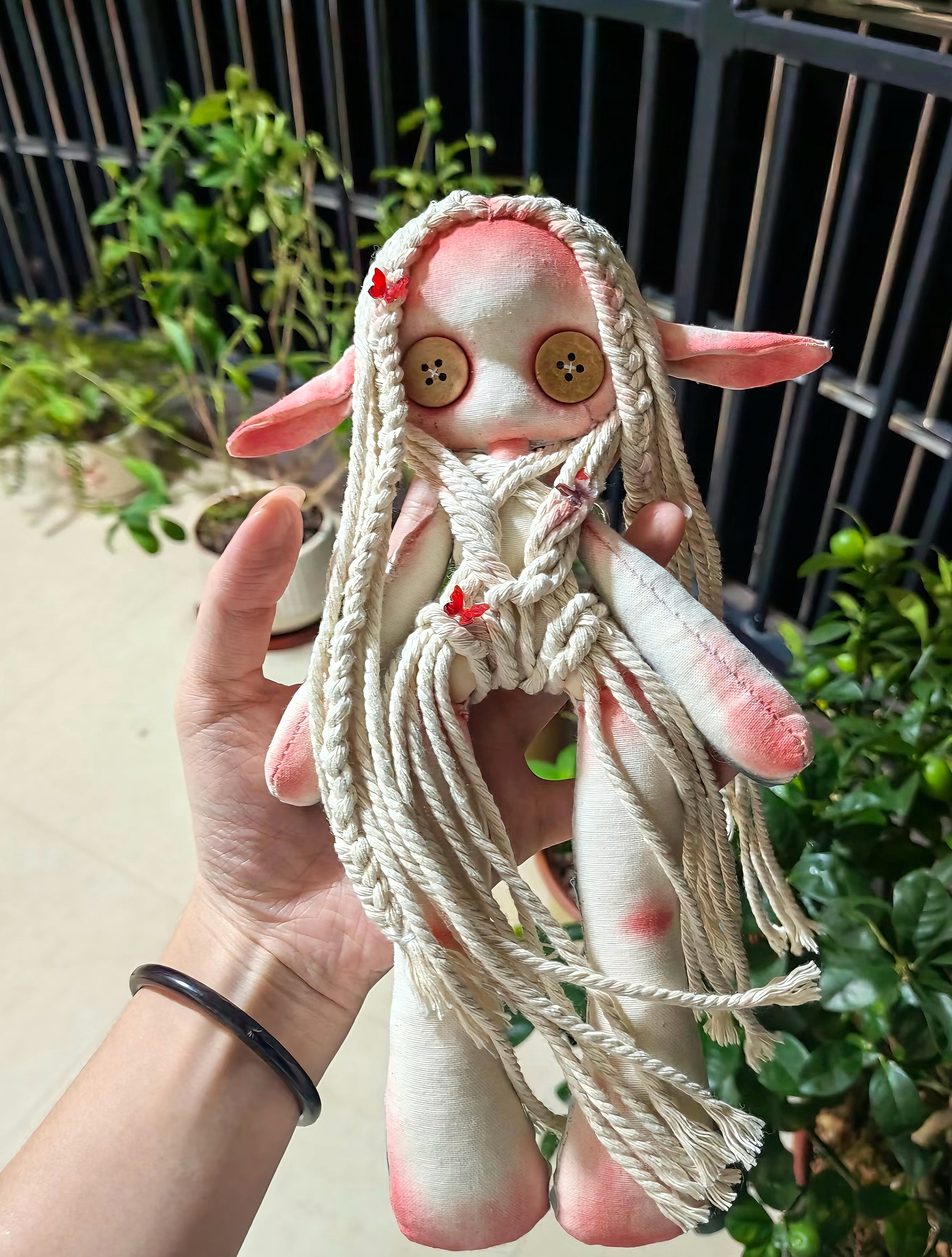 Handcrafted Plush Doll