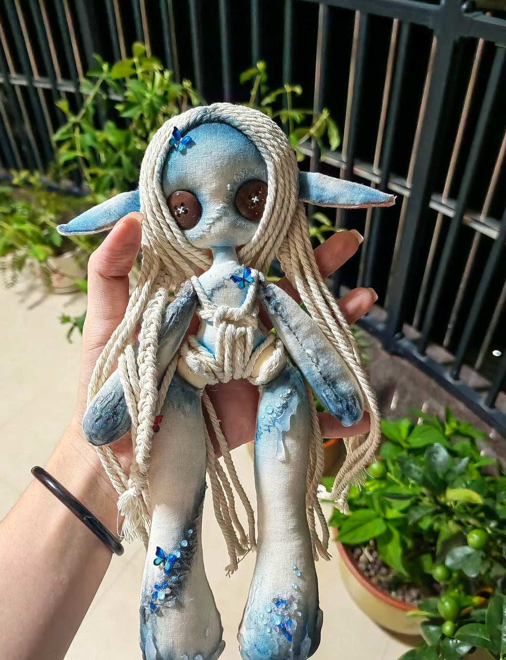 Handcrafted Plush Doll