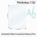 Double-Sided Transparent Sticker Craft Mat (A6 / A7)