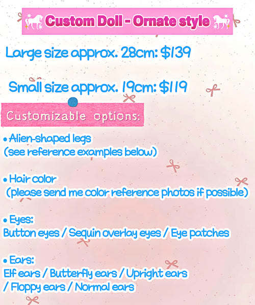 custom‑order a doll in a similar style