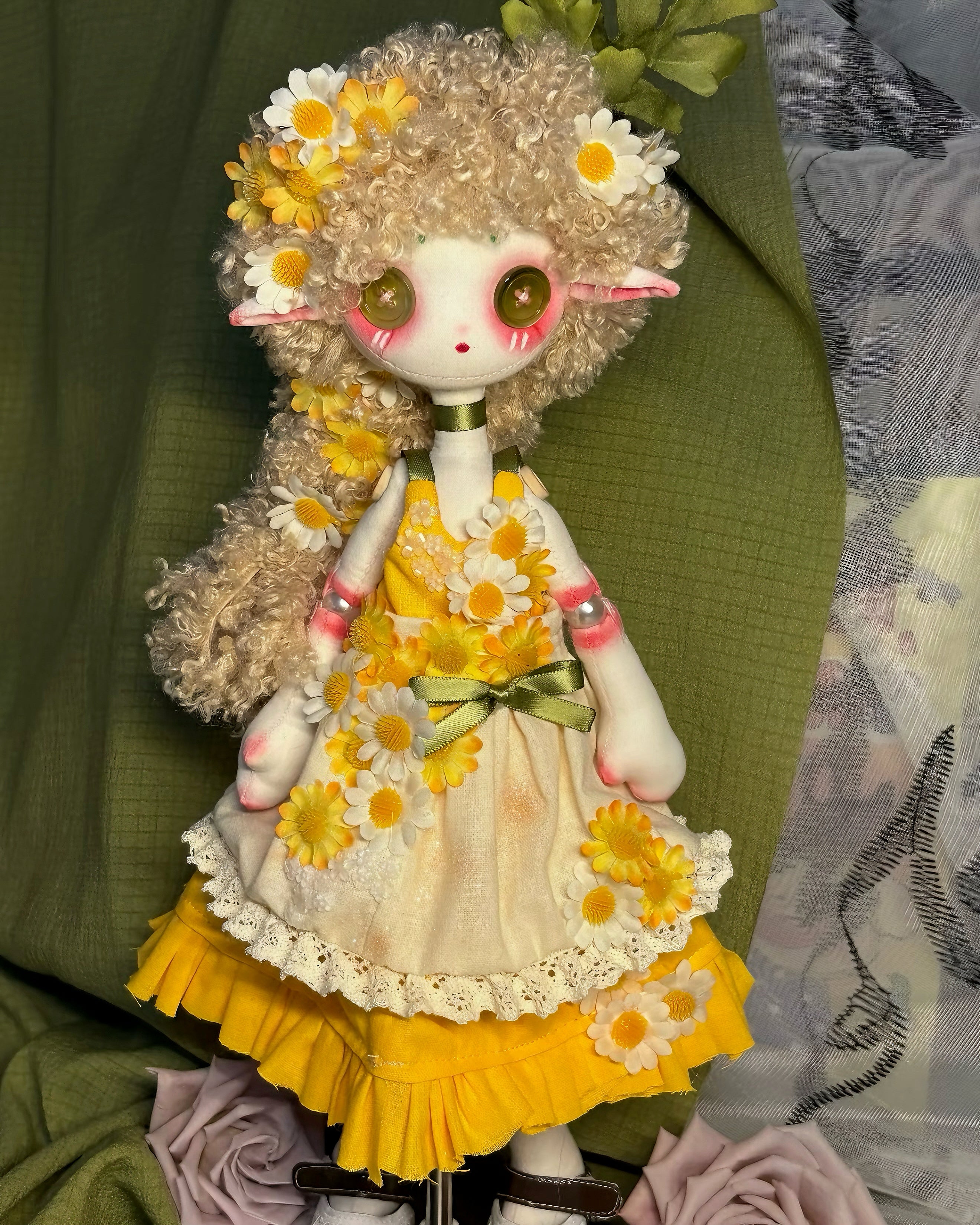 Handcrafted Plush Doll
