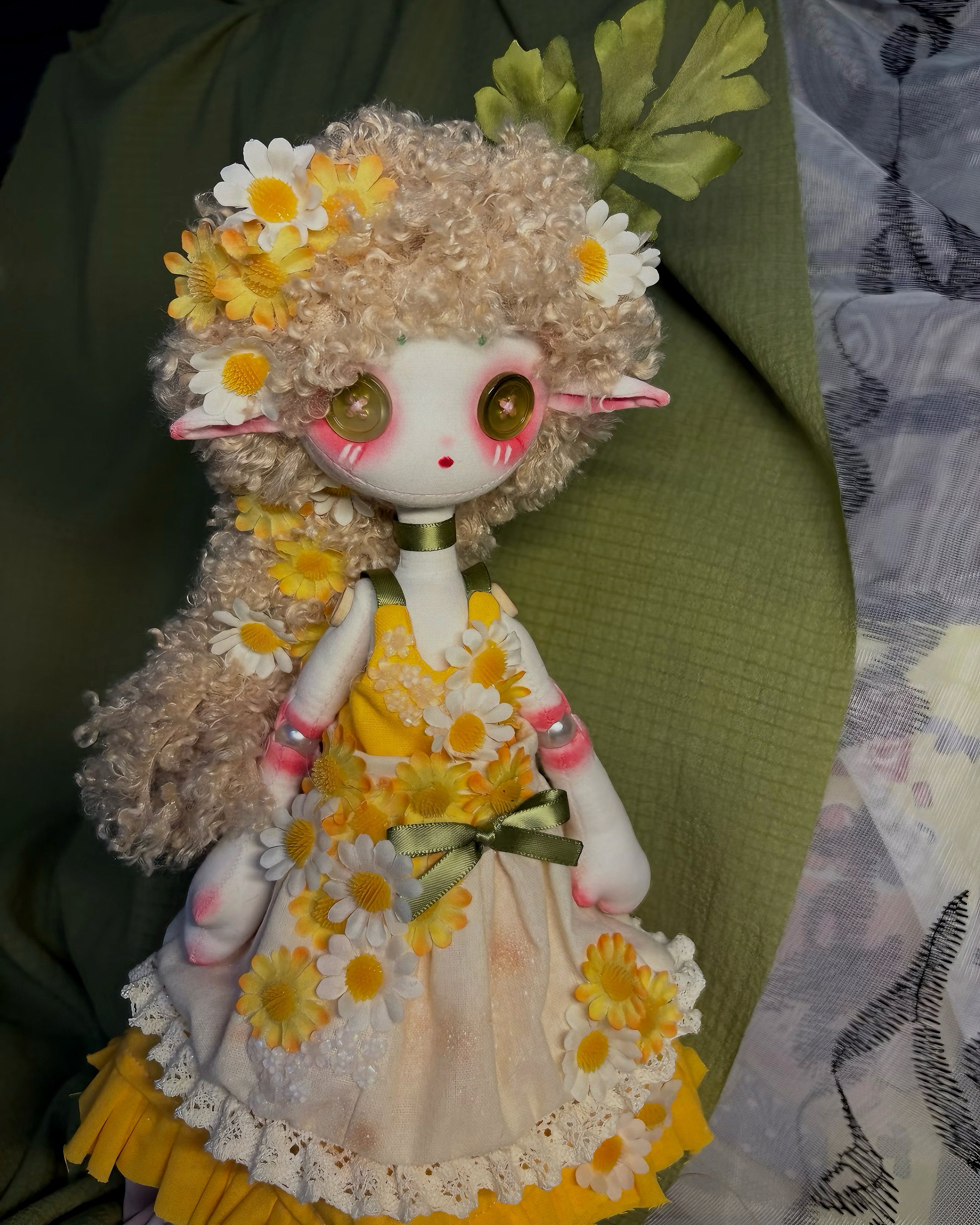 Handcrafted Plush Doll