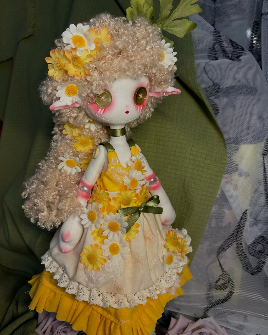 Handcrafted Plush Doll