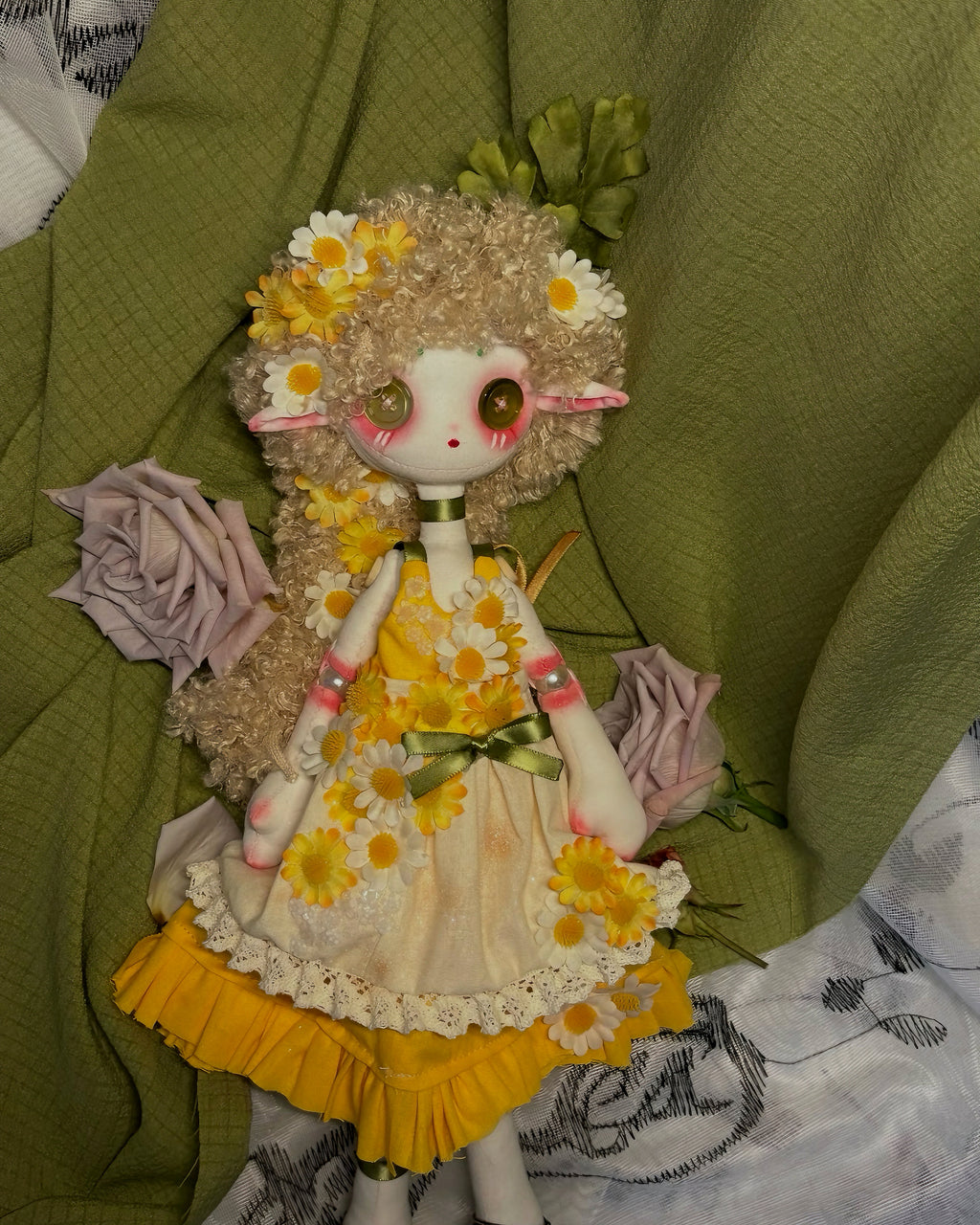 Handcrafted Plush Doll