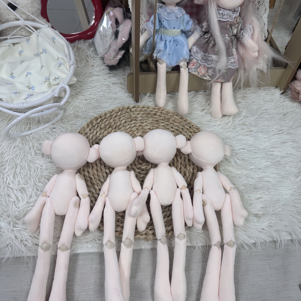 Blank plush doll body
