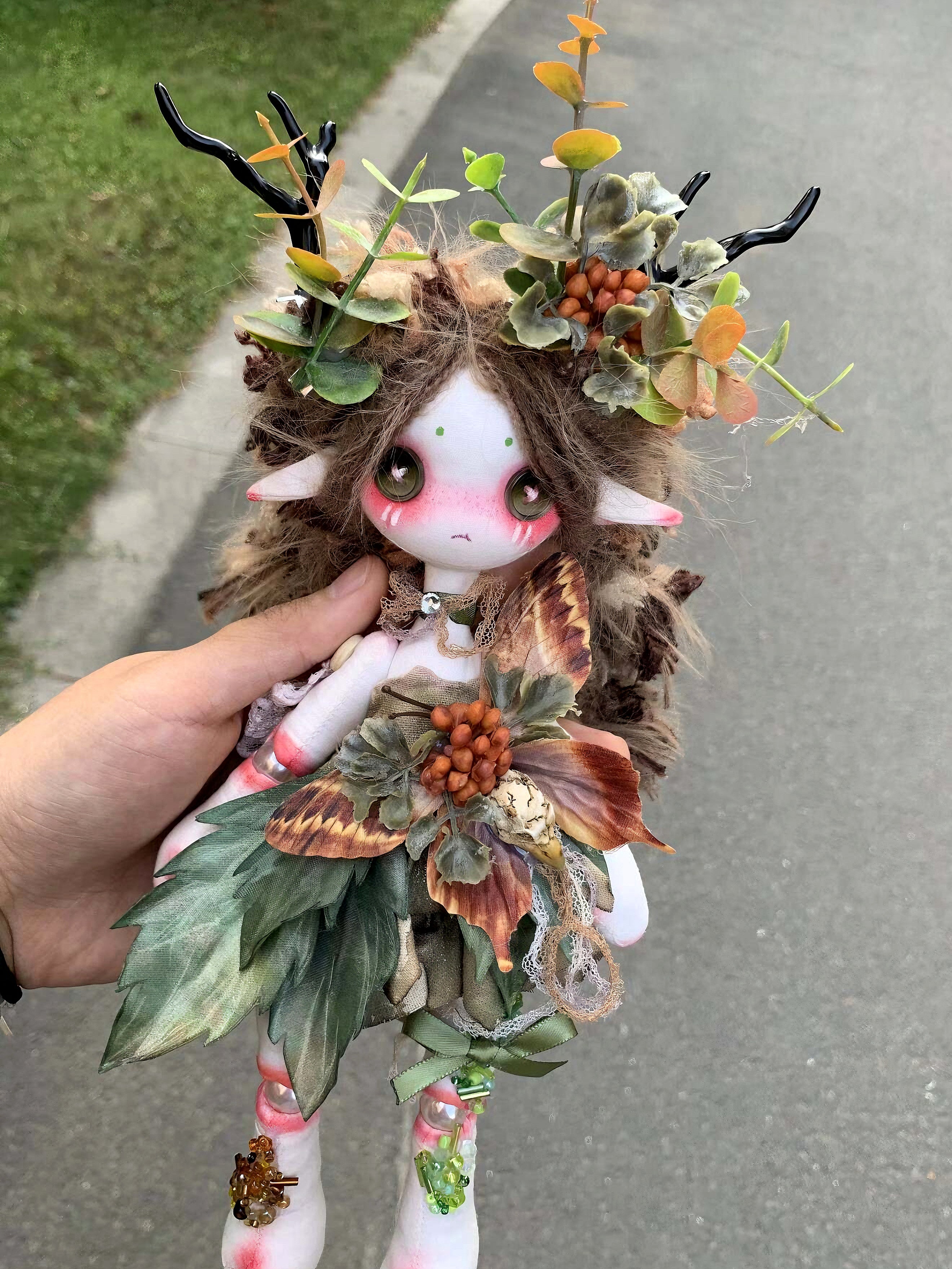Handcrafted Plush Doll