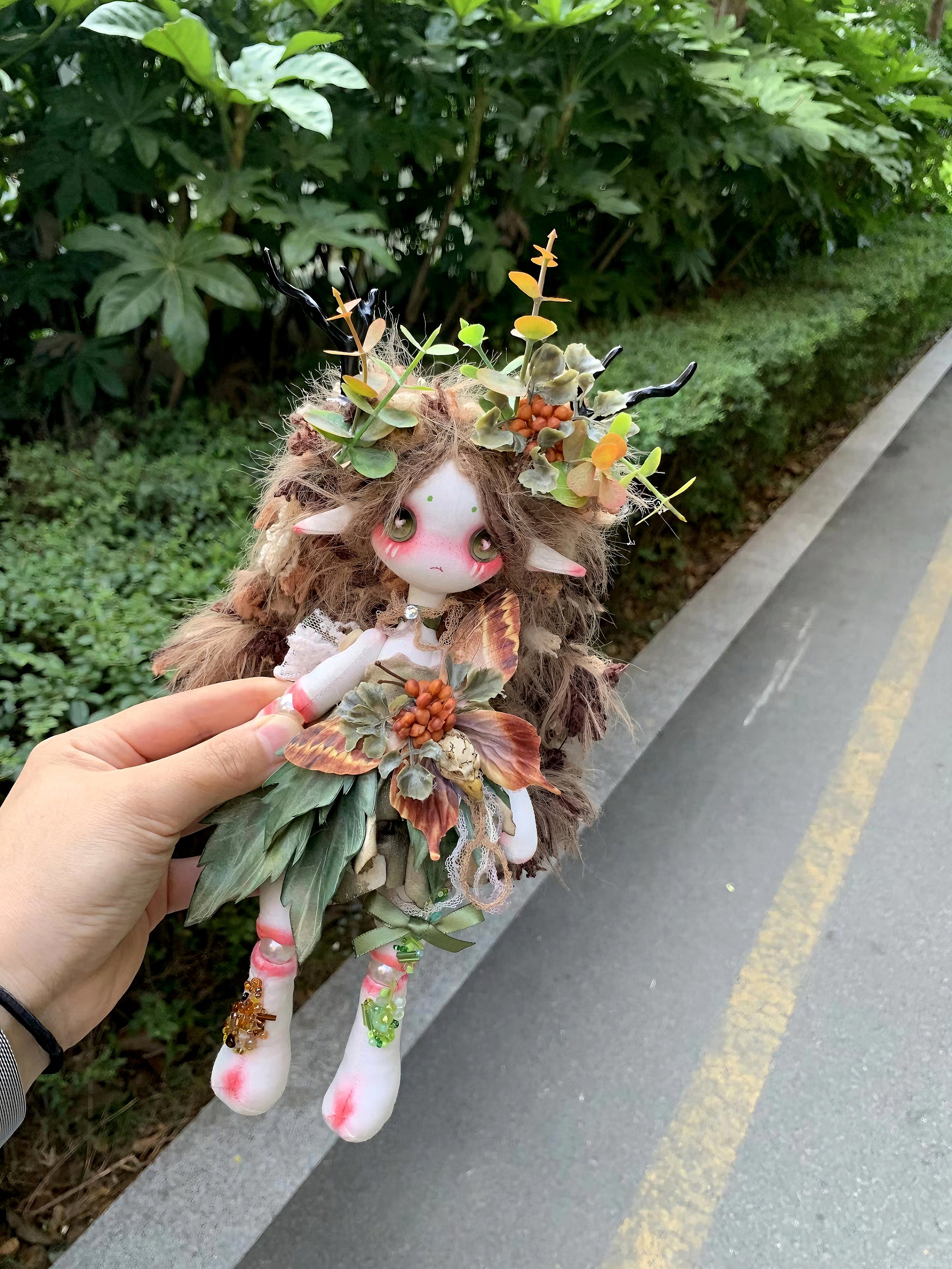 Handcrafted Plush Doll
