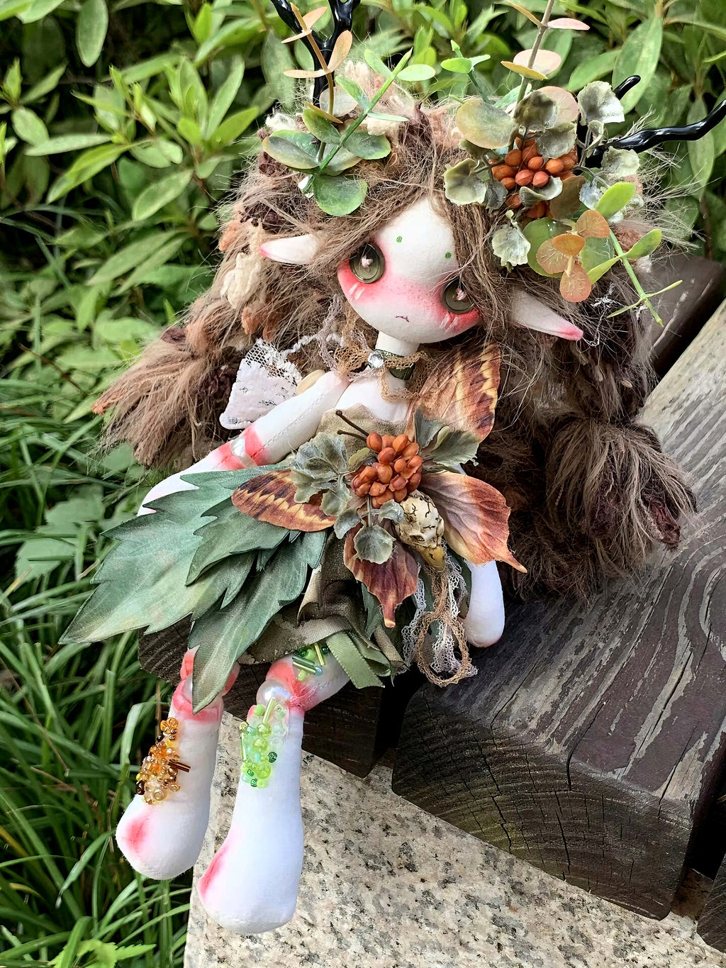 Handcrafted Plush Doll