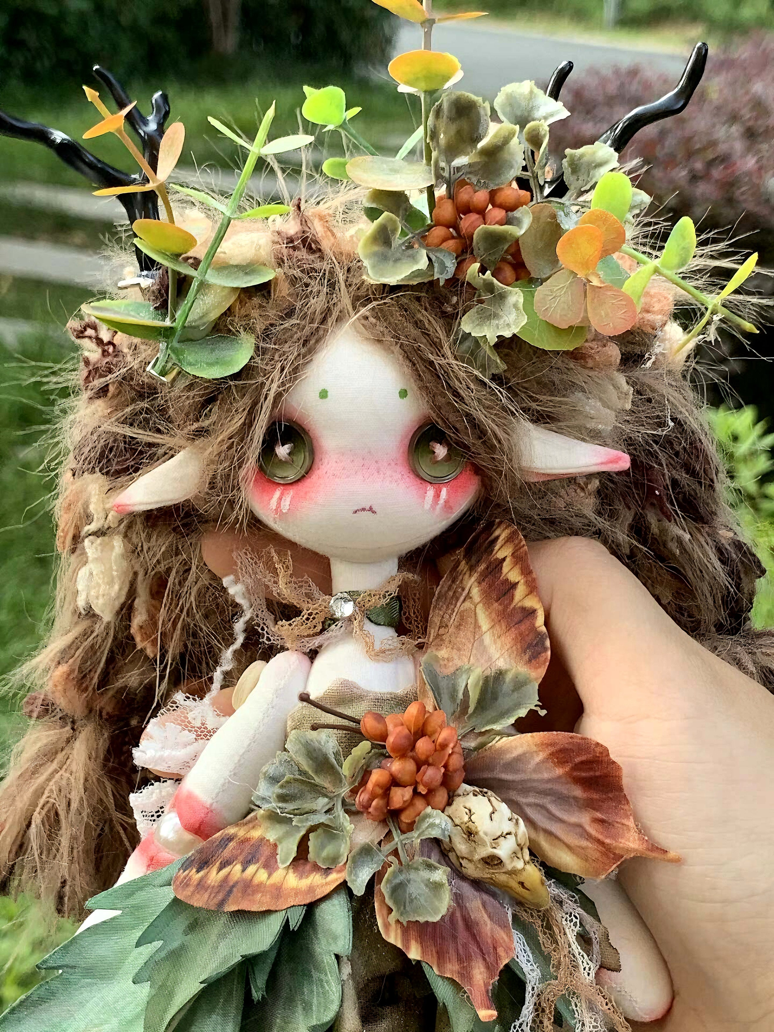 Handcrafted Plush Doll