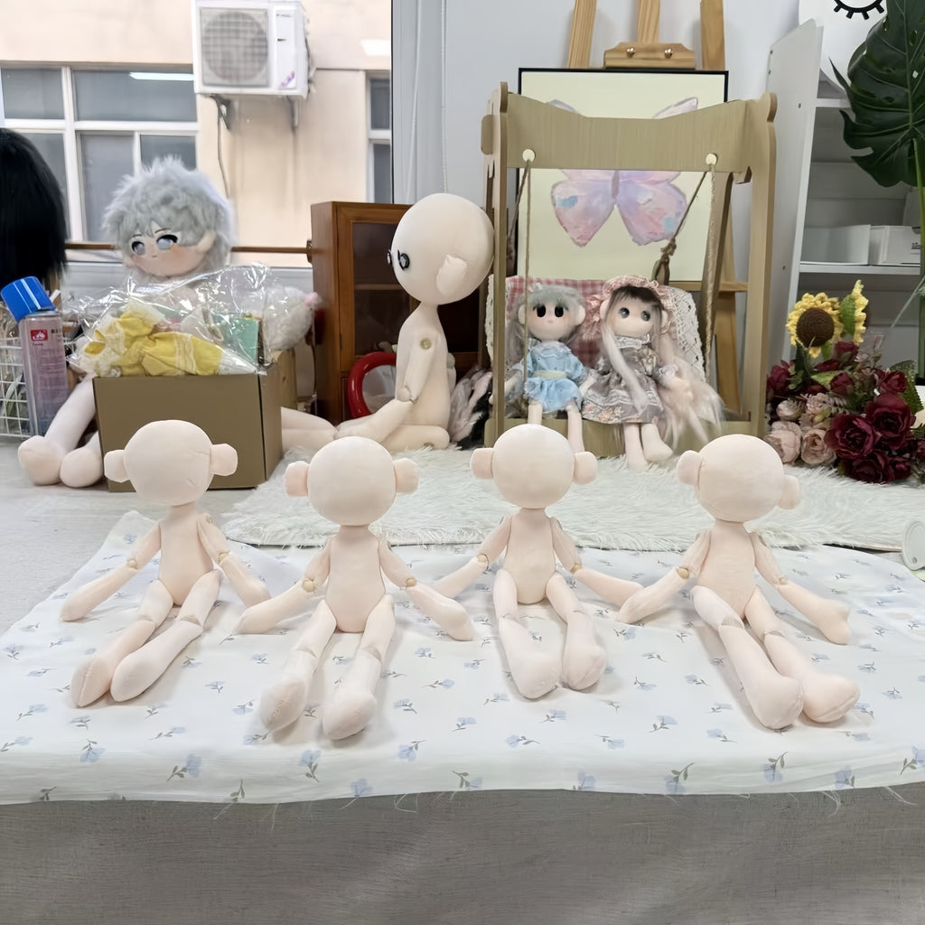 Blank plush doll body