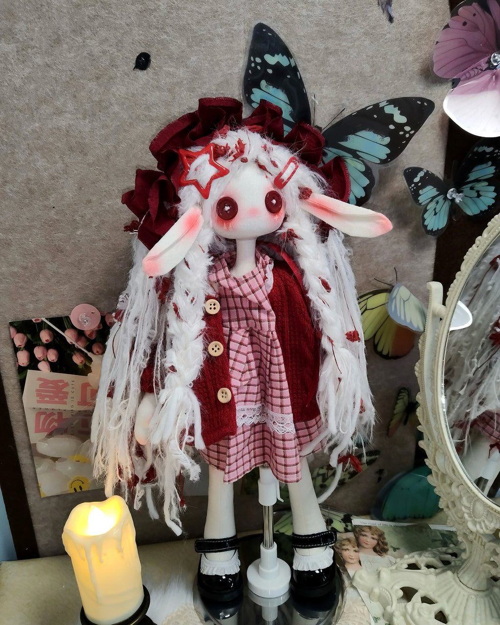 Handcrafted Plush Doll