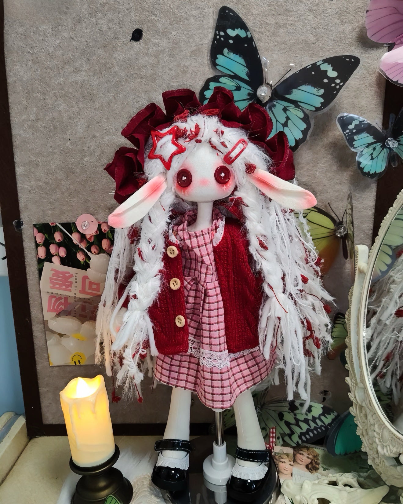 Handcrafted Plush Doll