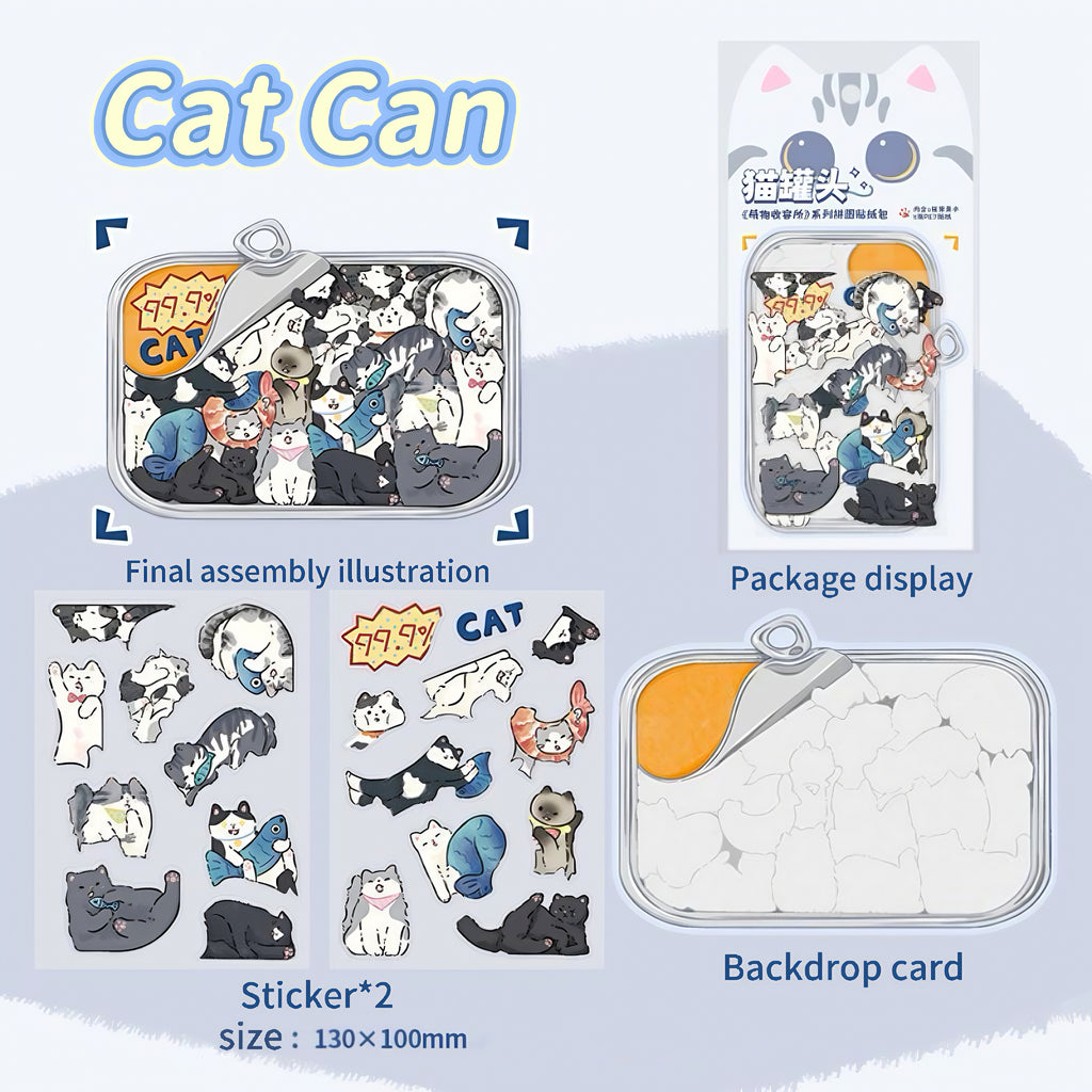 Sticker Puzzle Pack:Cute Critter Shelter